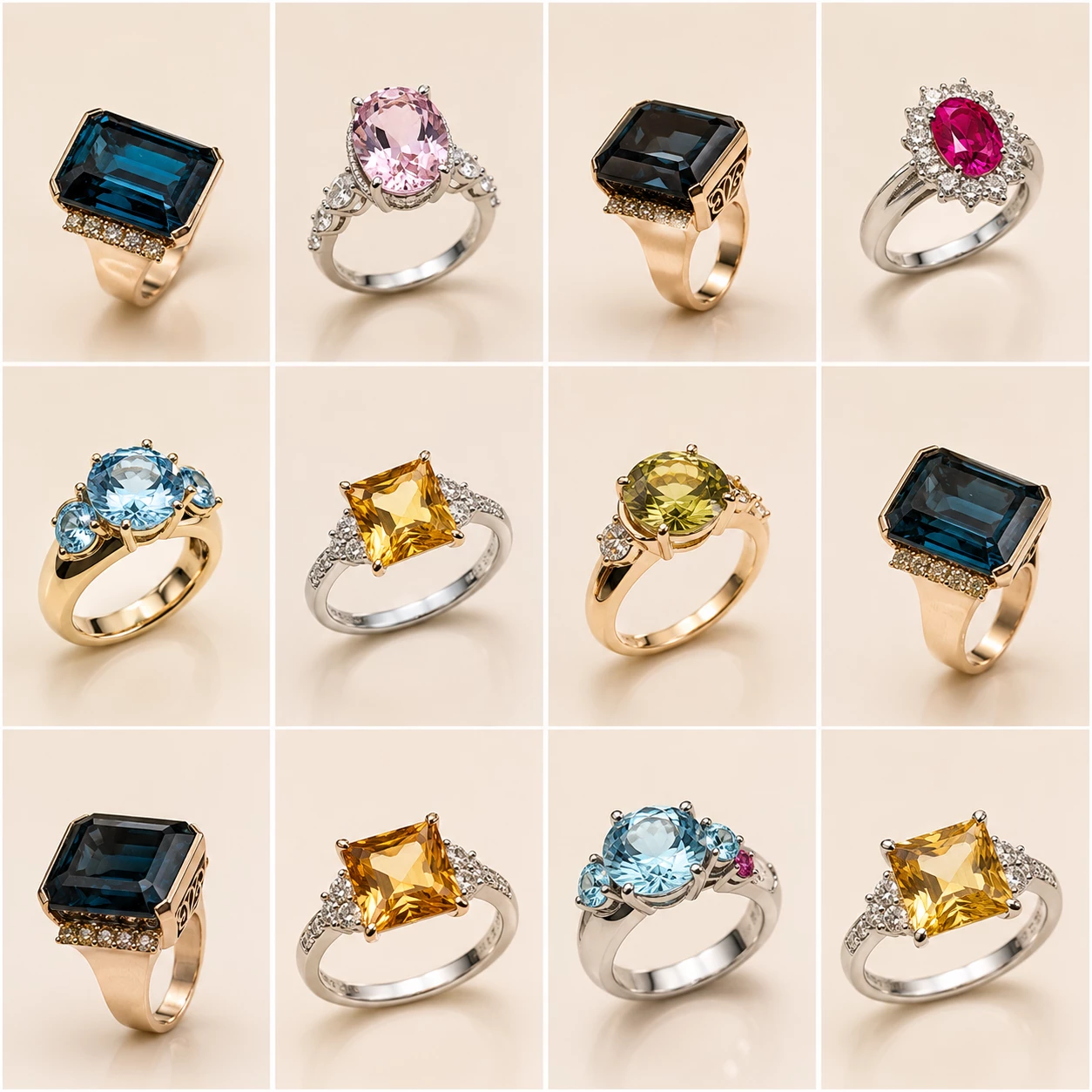 Color Gems Ring