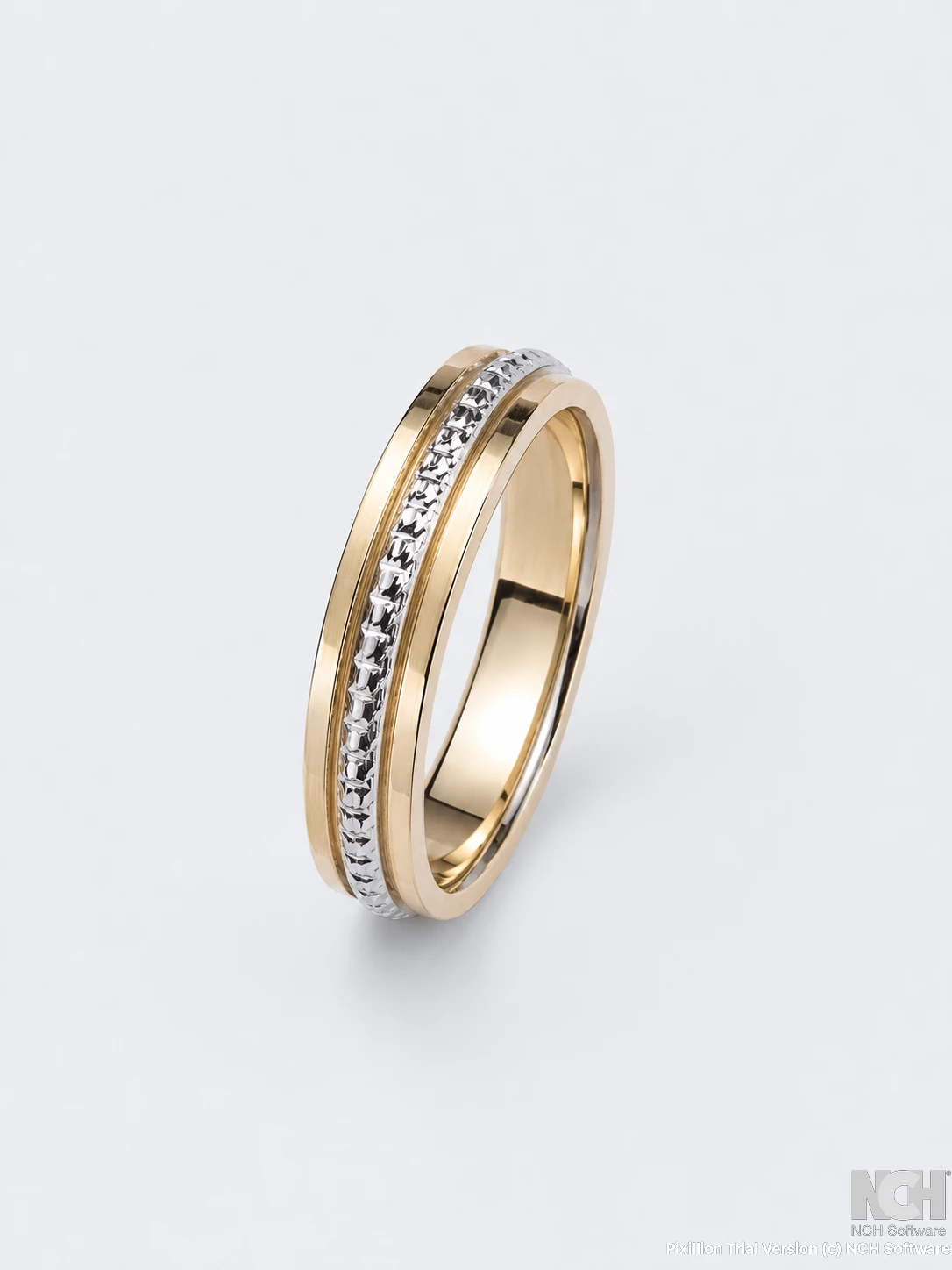 Channel setting diamonds full eternity band