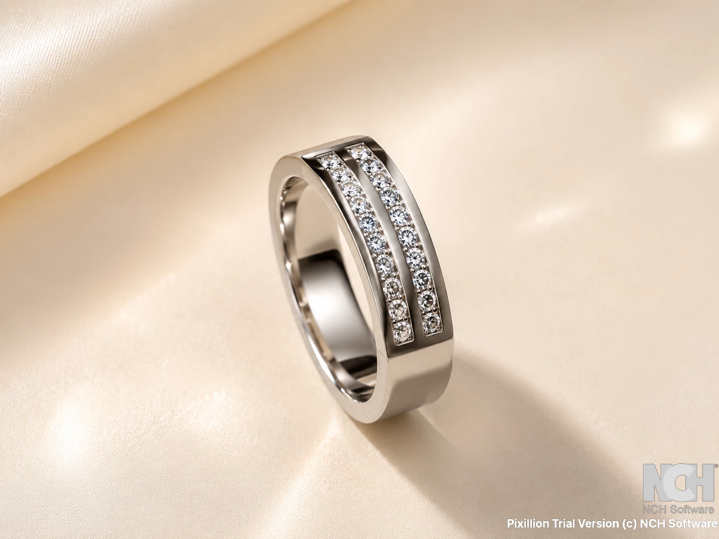 pt wedder ring 1.5pt 26 pcs dias (sales item)