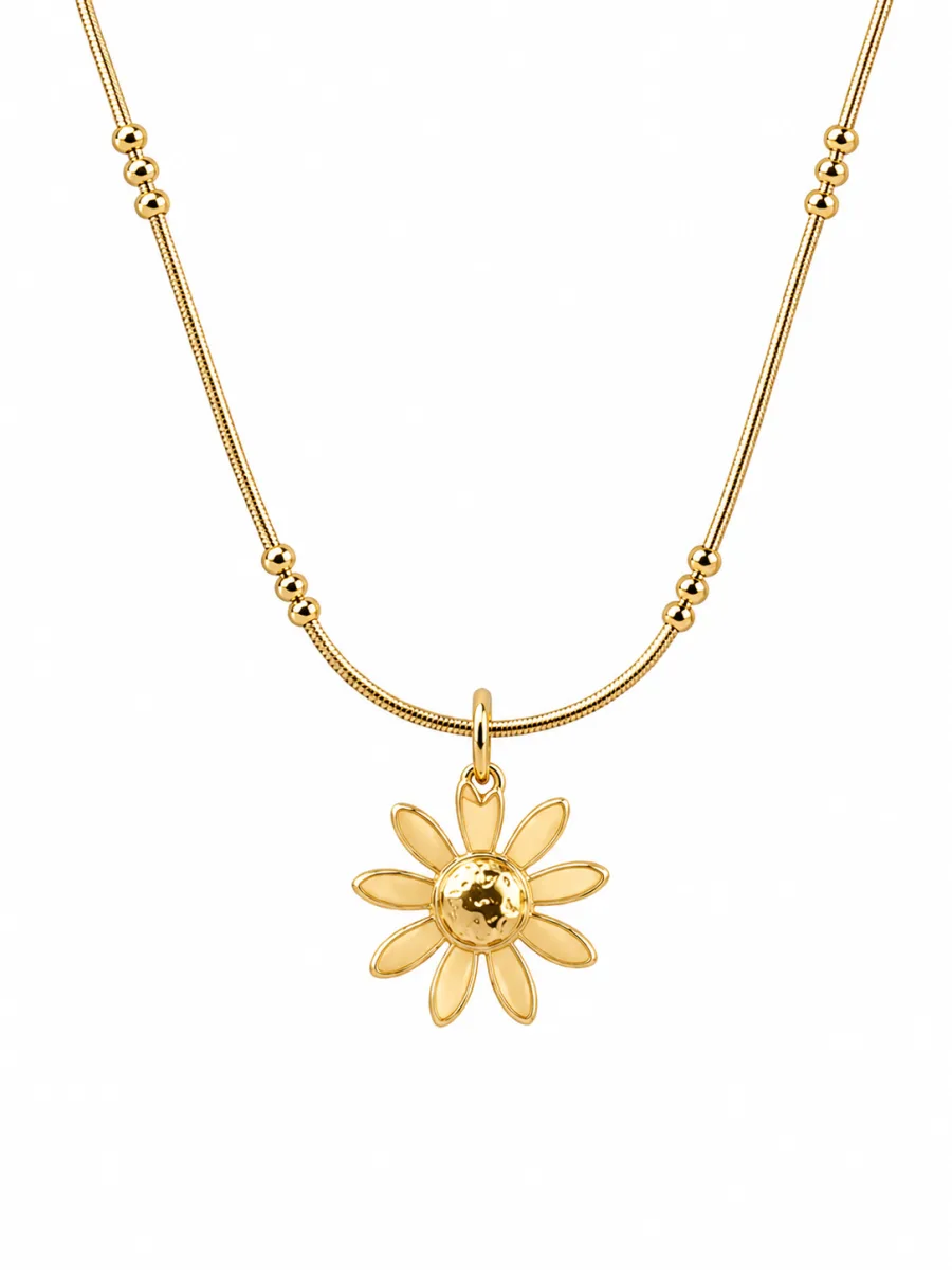 Sun flower pendant