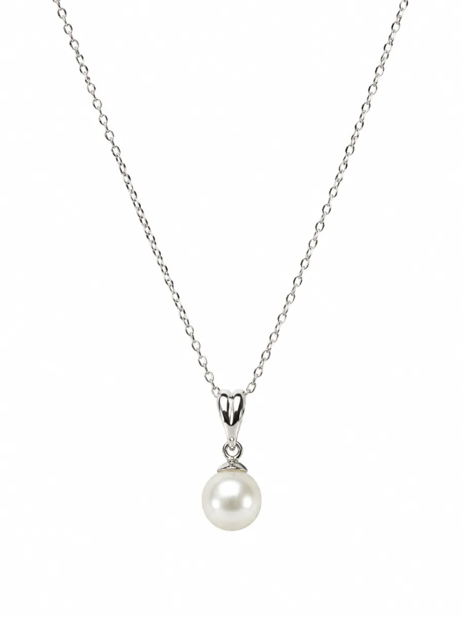 pearl 7.5mm pendant 14w
