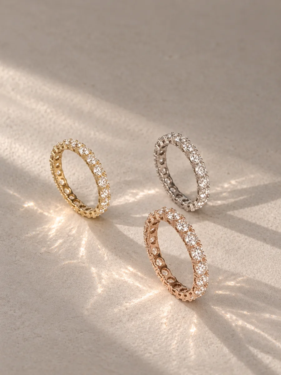 Diamond Tennis Ring photo 2